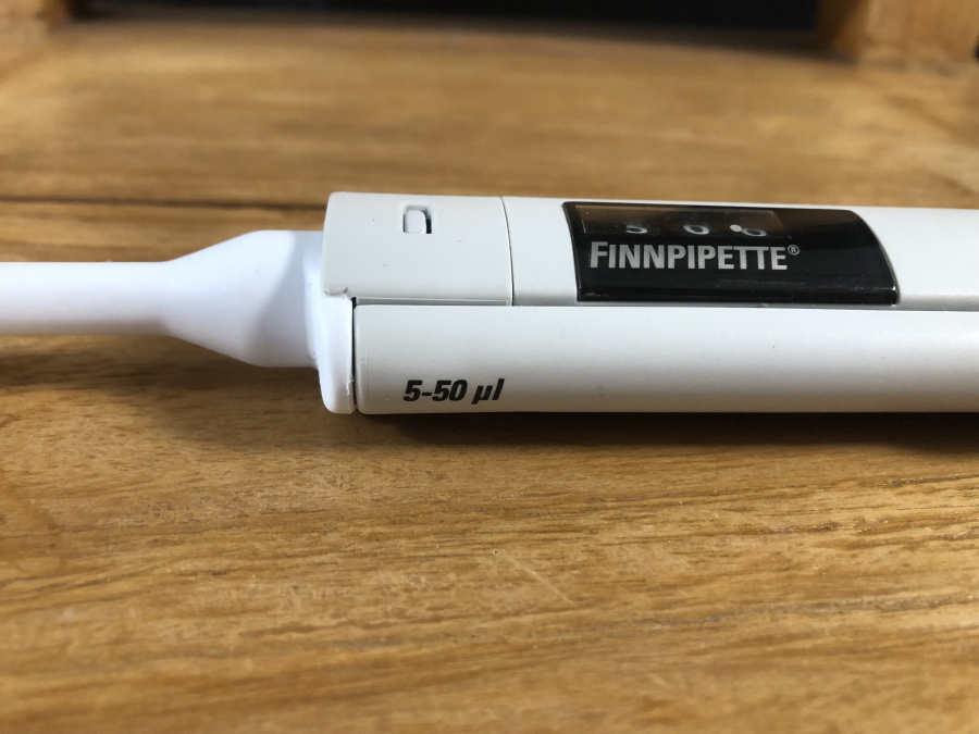 ThermoScientific FinnPipette 5-50 uL Manual 4500 Single-Channel Pipette, photo 3 of 6