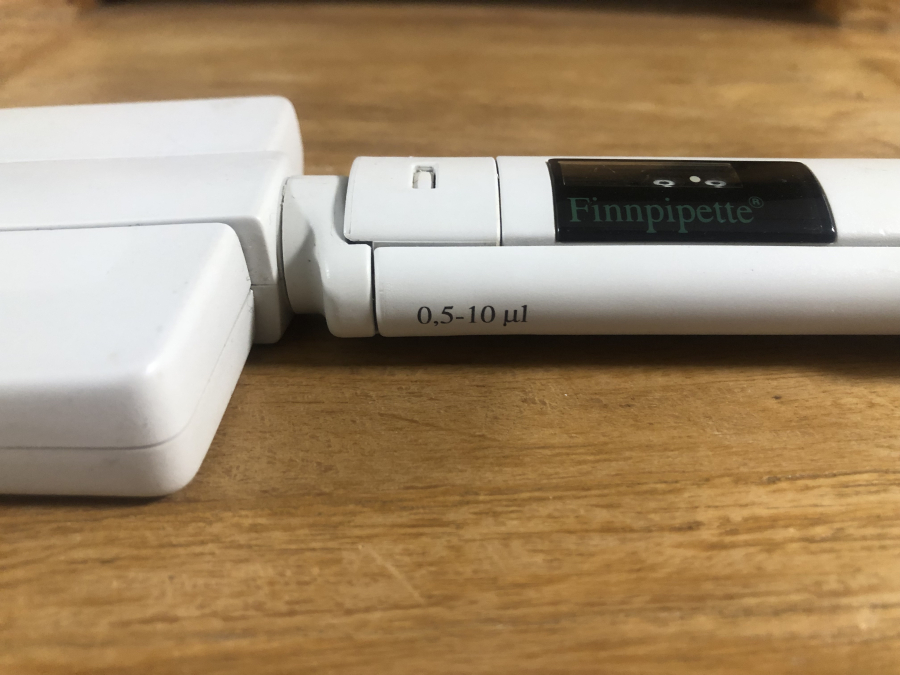 ThermoScientific Labsystems 8-Channel Finnpipette 0.5-10 uL Multi-Channel Pipette 4510, photo 2 of 6