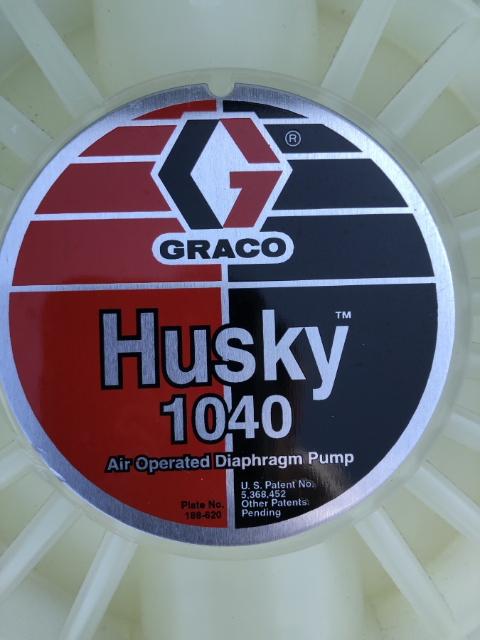 Graco Husky 1040 Air Operated Diaphragm Pump D72911 E05C 42-159, photo 7 of 12
