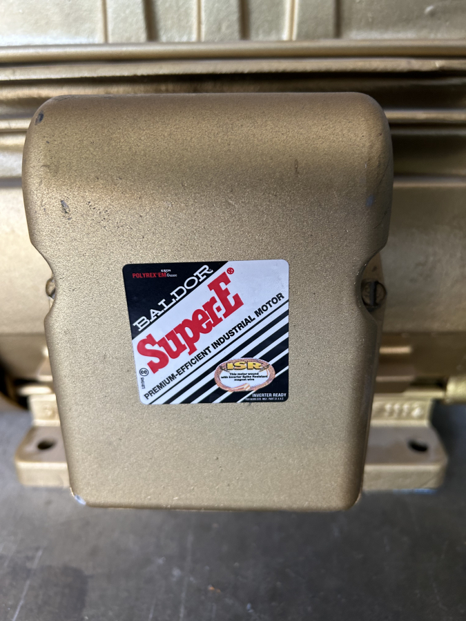 Baldor Super-E M14A 95524056-002 Industrial Motor 230-460V 1765RPM 254T SN: XO504﻿, photo 3 of 12