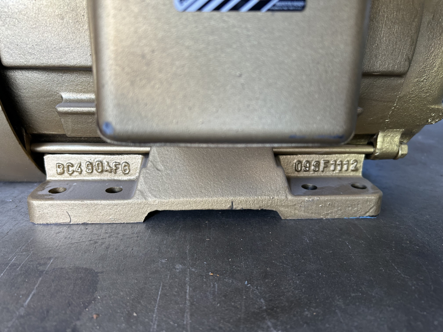 Baldor Super-E M14A 95524056-002 Industrial Motor 230-460V 1765RPM 254T SN: XO504﻿, photo 6 of 12