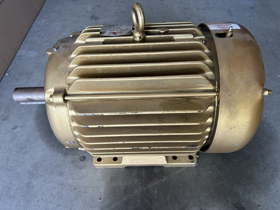 Baldor Super-E M14A 95524056-002 Industrial Motor 230-460V 1765RPM 254T SN: X0504, photo 12 of 13