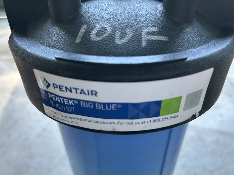 Pentair Pentek Big Blue Whole House Filter Housing 3/4 NPT, photo 4 of 4