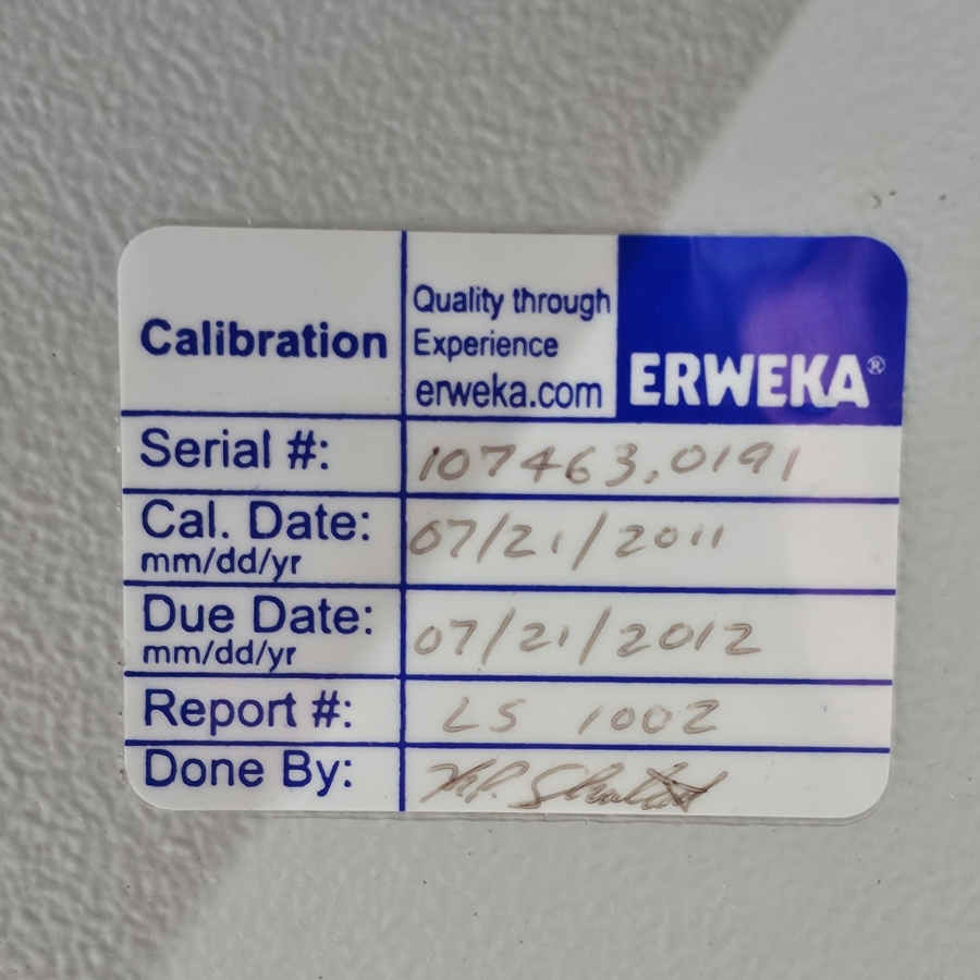 Erweka GTB Granulate flow tester; SN:107463.0191, photo 7 of 25