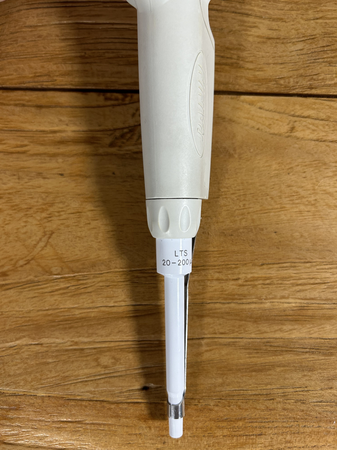 Rainin edp3 LTS 20-200 uL Short-Tip Single-Channel Electronic Pipette, photo 4 of 4