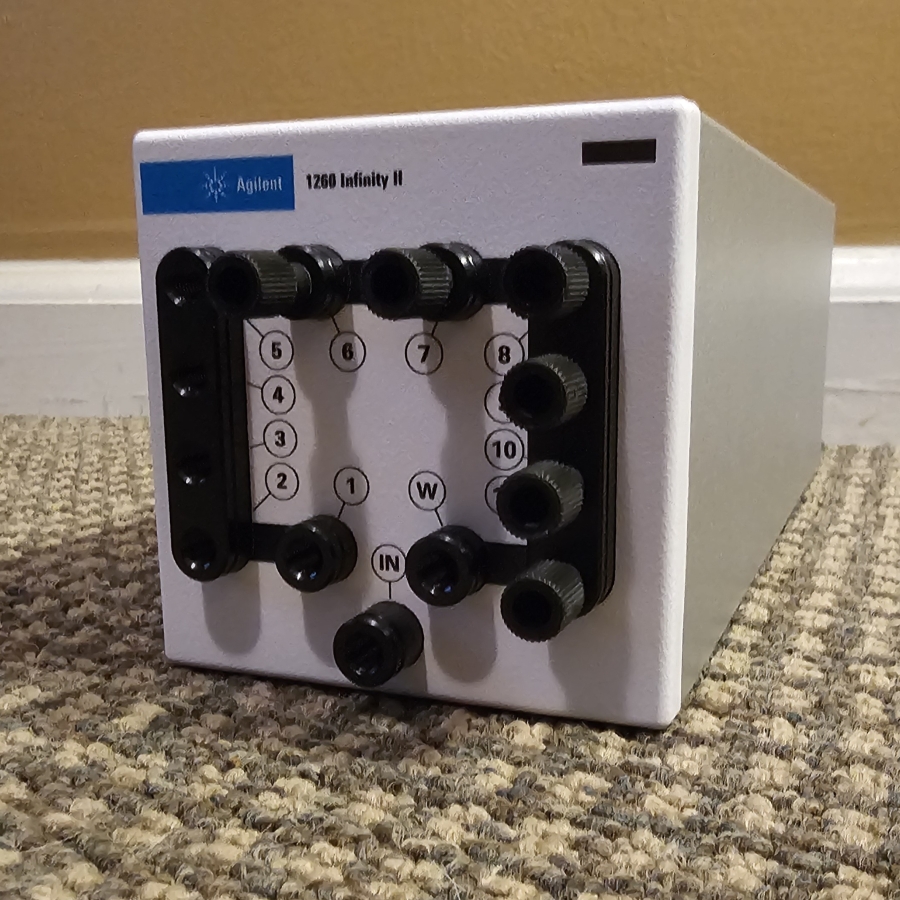 Agilent G7166A 1260 Infinity II Preparative Valve Based Fraction Collector; SN:DEAEF00331/334/430, photo 10 of 16
