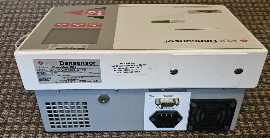 PBI Dansensor CheckMate 9900 Oxygen Analyzer; SN:46031996, photo 9 of 17