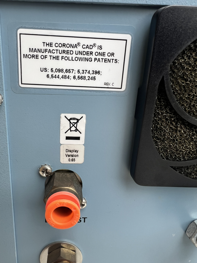 ESA 70-8238 Corona Ultra Charged Aerosol Detector NO VIDEO PARTS/REPAIR; SN:CU-0136, photo 7 of 7