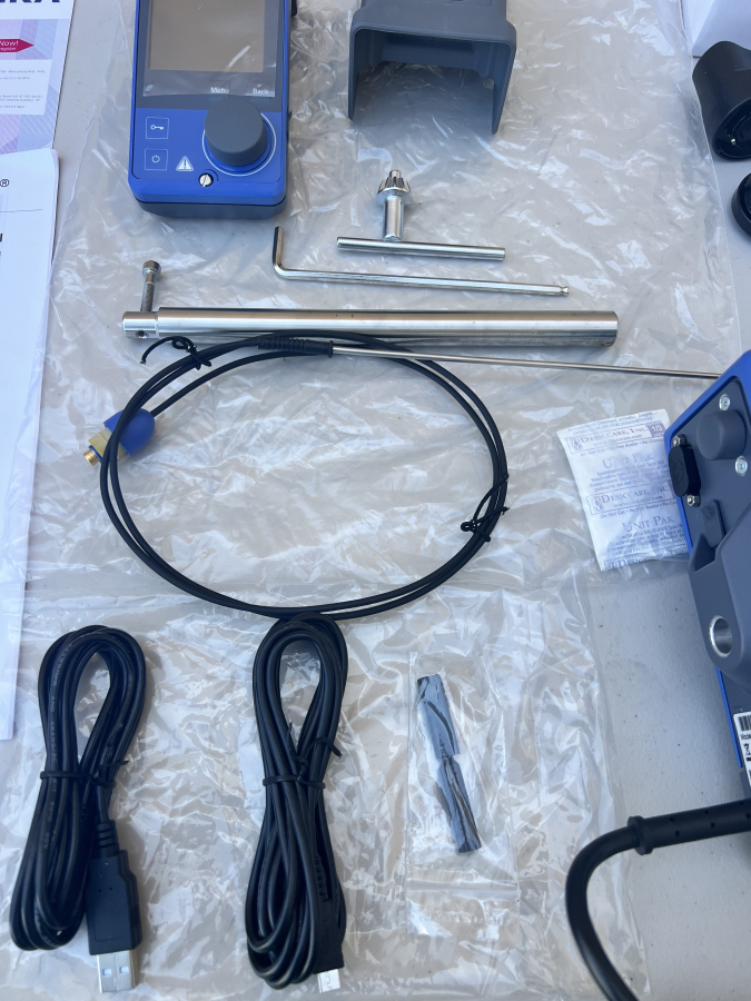 IKA Eurostar 60 Overhead Stirrer Kit, New In Box , photo 4 of 11