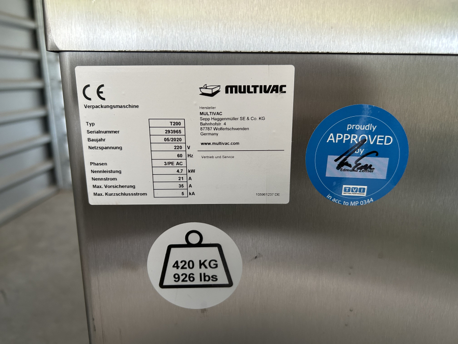 Multivac T200 Traysealer, photo 9 of 21