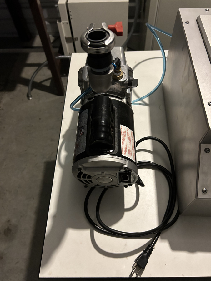 Oxipack 22-OX0310-001 Multi Leak Tester + JB DV-200n Vacuum Pump, photo 3 of 11