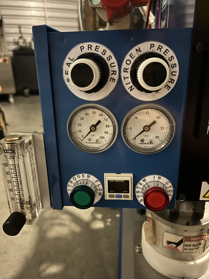Toman ThermoSonics TAS 2020 Thermoplastic Heat Staking Thermal Assembly Press System, photo 9 of 10