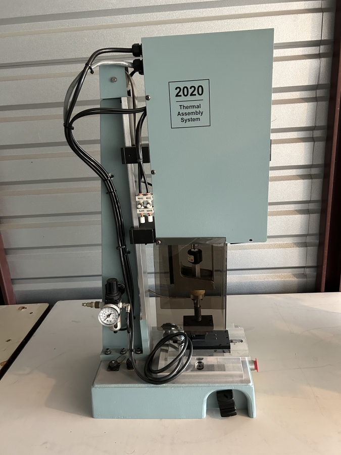 Toman ThermoSonics TAS 2020 Thermoplastic Heat Staking Thermal Assembly Press System 988, photo 7 of 14