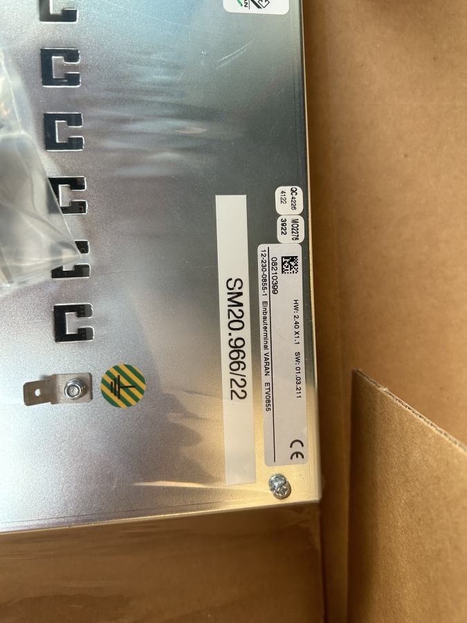 NEW Herrmann Ultrasonics Control Panel Touch 8,4" Color VARAN SIGMATEK, photo 2 of 11