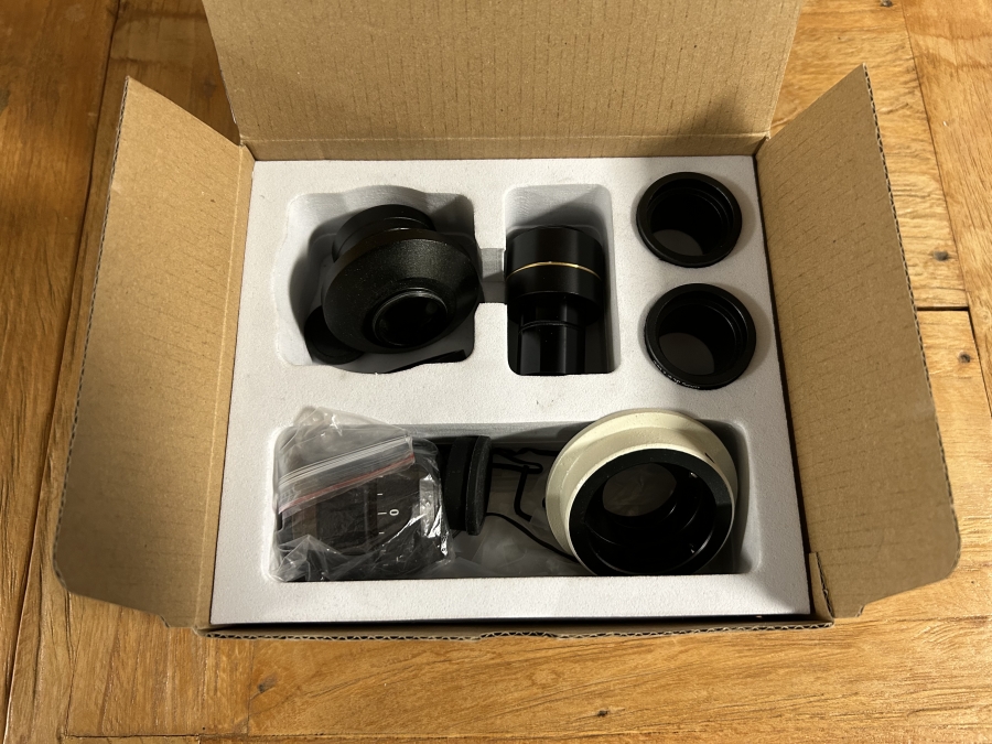AmScope Microscope + Nikon CW10x/22 + ThorLabs FMA050 + Accessories, photo 11 of 15