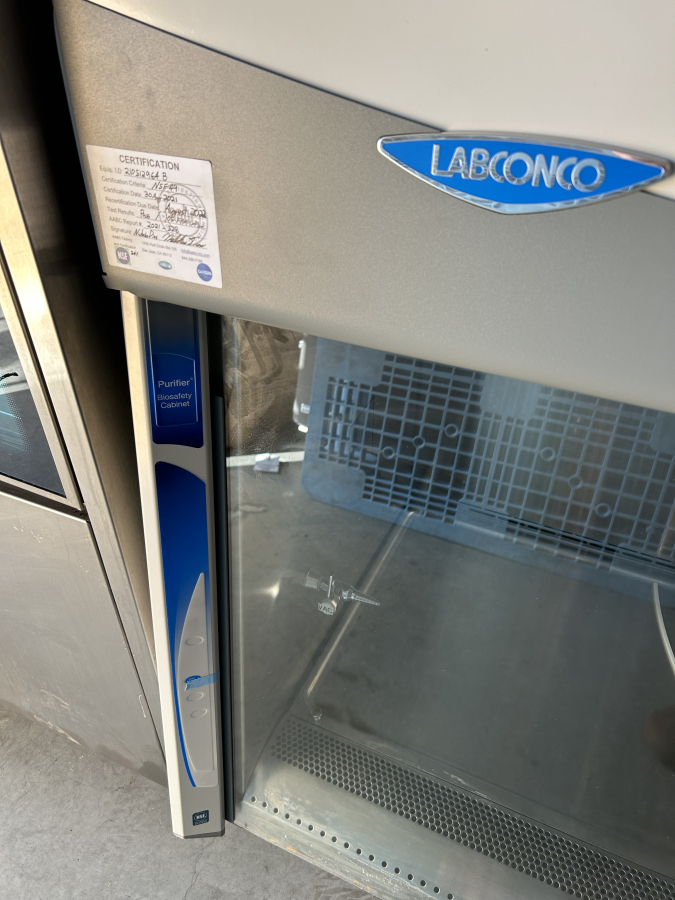 Labconco Logic+ Biosafety Cabinet 6ft Class II 302619101 Type A2 Purifier; SN# 210512964, photo 2 of 13