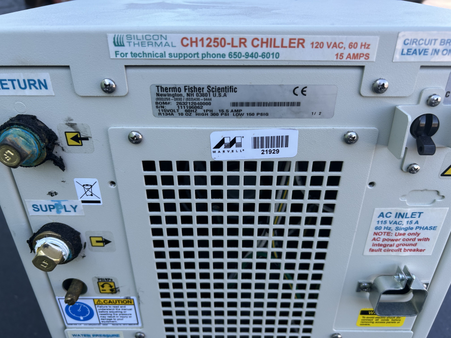 Silicon Thermal CH1250-LR / Thermo Scientific Neslab Merlin M33 263212040000 Recirculating Chiller; SN:111196062, photo 5 of 8