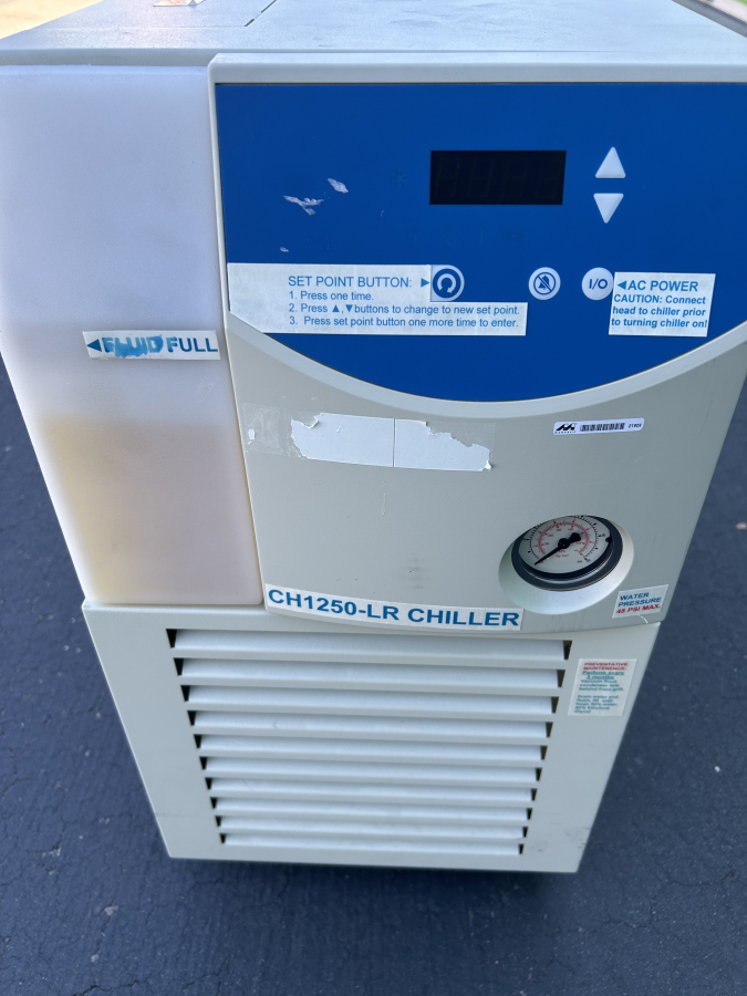 Silicon Thermal CH1250-LR / Thermo Scientific Neslab Merlin M33 263212040000 Recirculating Chiller; SN:111196062, photo 6 of 8