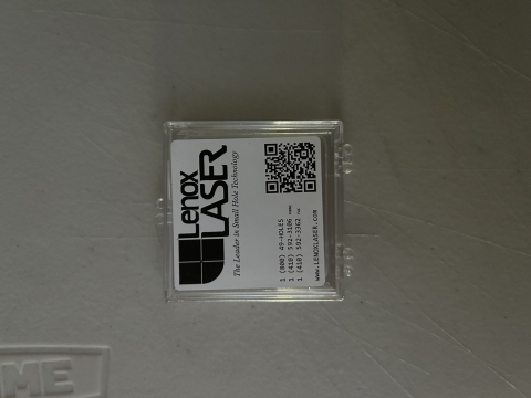 Lenox Laser FSS-3/8-DISC Calibration Orifice Disc (QTY 10) 1–50 um Range 15 psig, photo 1 of 2