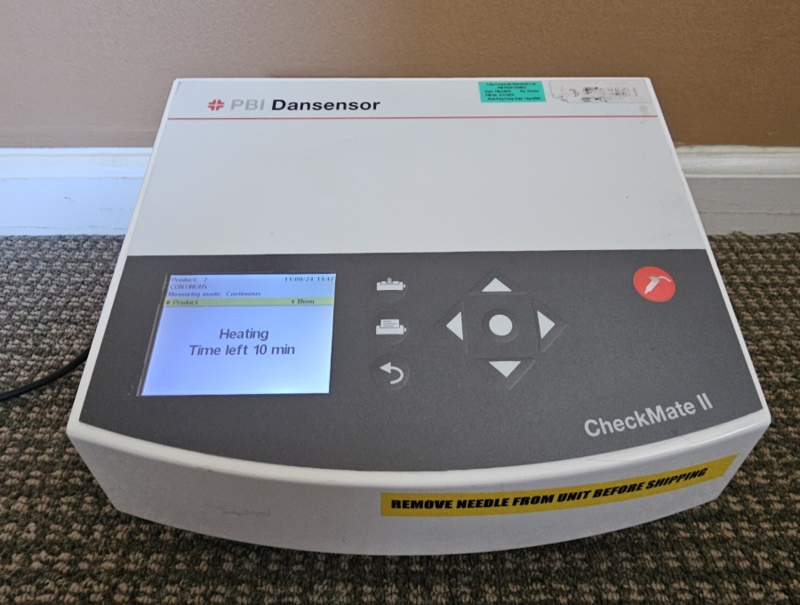 PBI Dansensor Checkmate II O2 Zr W/Printer, PM 3/2019, photo 8 of 32