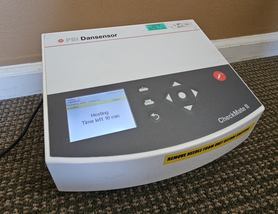 PBI Dansensor Checkmate II O2 Zr W/Printer, PM 3/2019, photo 9 of 32