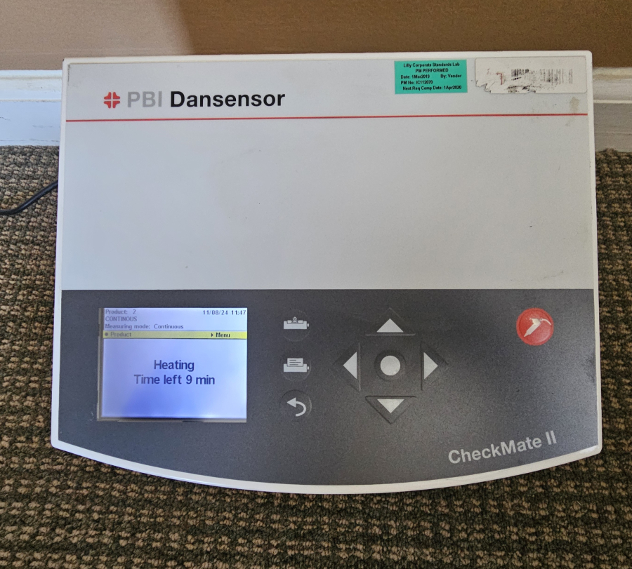PBI Dansensor Checkmate II O2 Zr W/Printer, PM 3/2019, photo 11 of 32