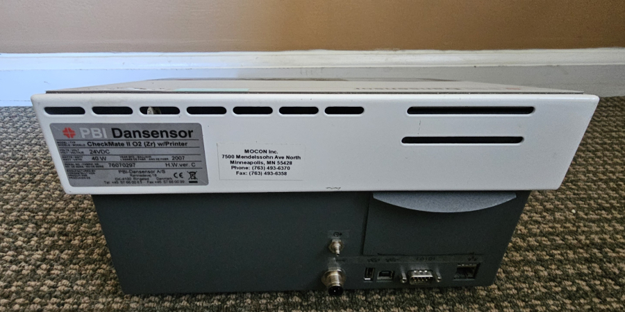 PBI Dansensor Checkmate II O2 Zr W/Printer, PM 3/2019, photo 17 of 32