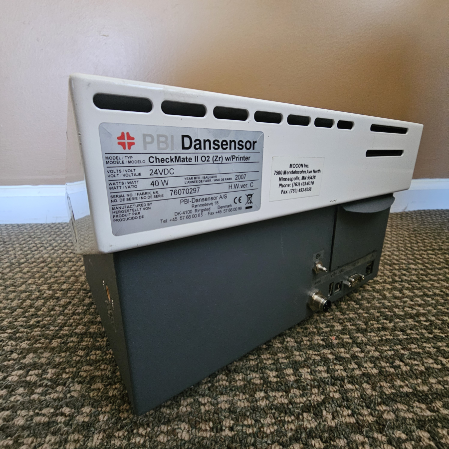 PBI Dansensor Checkmate II O2 Zr W/Printer, PM 3/2019, photo 24 of 32