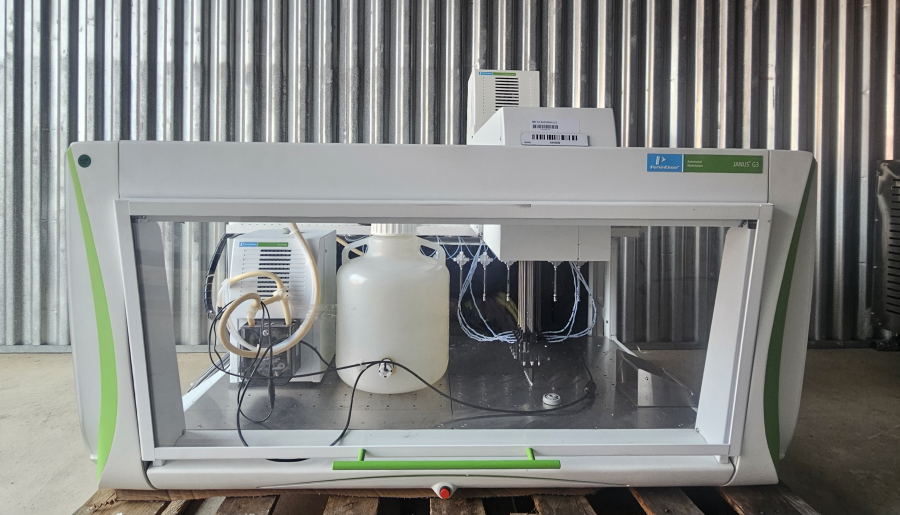 PerkinElmer JANUS G3 Liquid Handling Workstation +Peri Pump and Varispan Arm; SN:JA1632N1720, photo 23 of 50