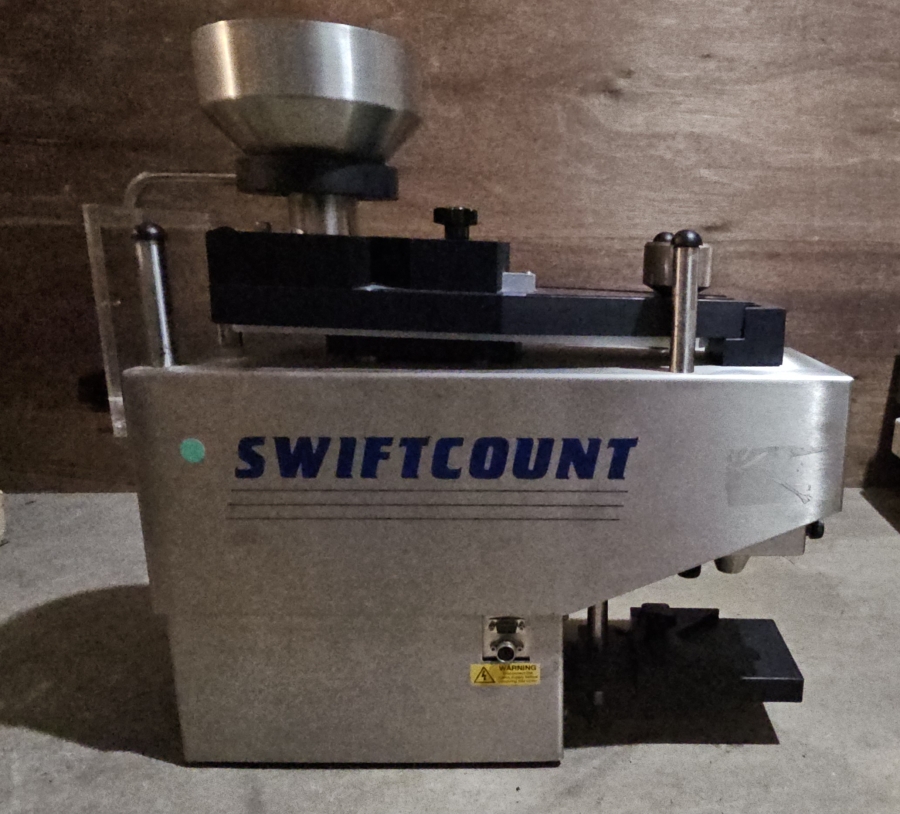 Swiftpack Automation Swiftcount Pill Tablet Capsule Counter Vibratory Bowl-fed SS; SN:M3101, photo 14 of 16
