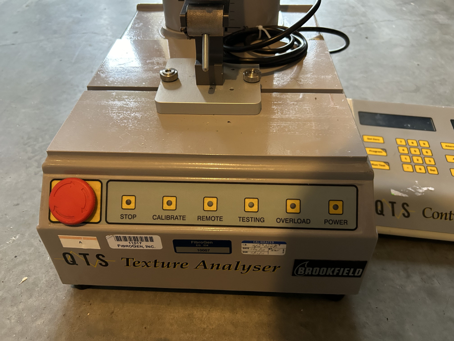 Brookfield 7113-25kg QTS Texture Analyzer with Controller; SN:0148, photo 10 of 12