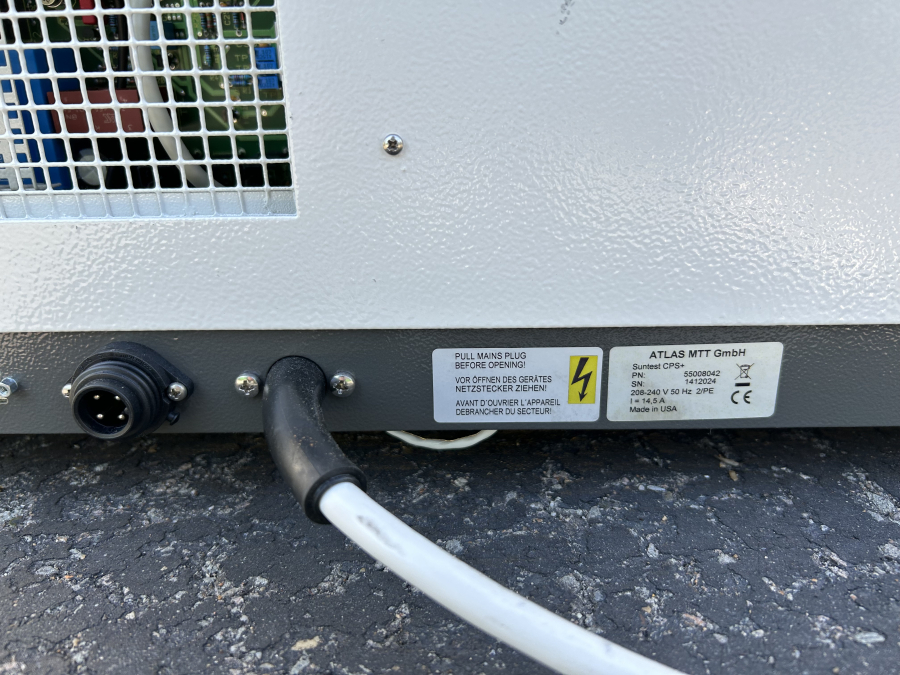 Atlas Suntest CPS+ Xenon Weathering Instrument; SN:1412024, photo 18 of 19