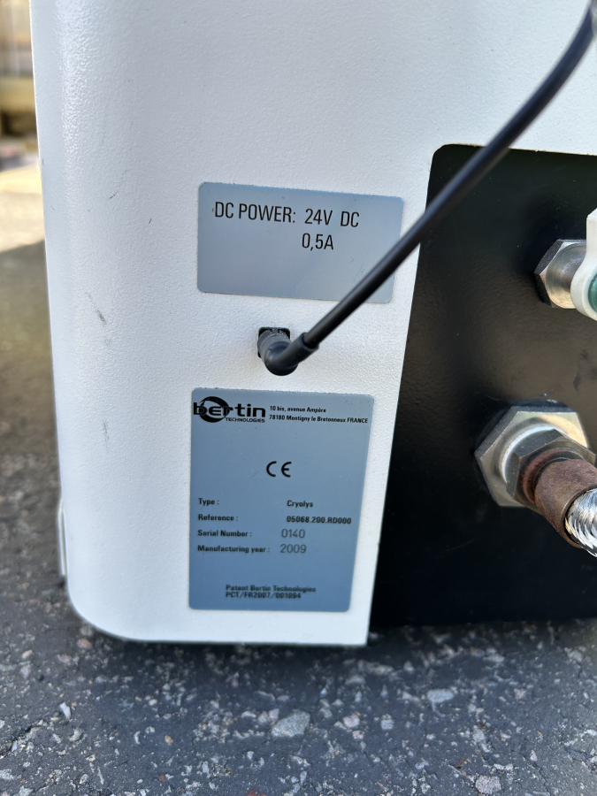 Bertin Precellys 24 Tissue Homogenizer Lysis + Cryolys Cooling Unit; SN:0.1409, photo 7 of 12