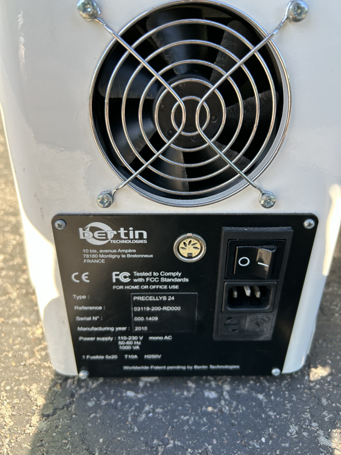 Bertin Precellys 24 Tissue Homogenizer Lysis + Cryolys Cooling Unit; SN:0.1409, photo 8 of 12