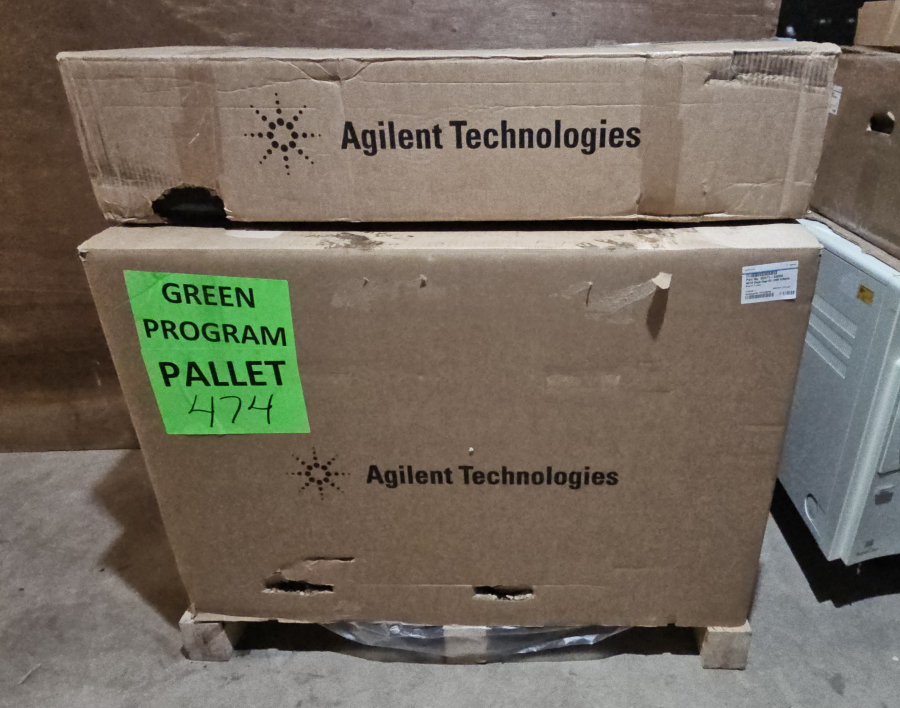 Agilent G2571-64000 MS120 Rotary Vane Pump w/ Noise Abatement System; SN:IT2422N046, photo 20 of 23