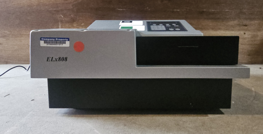 Biotek Charles River ELx808 Absorbance Detector UV-VIS Microplate Reader; SN:190214A, photo 4 of 23