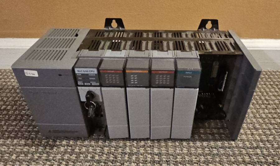 Allen-Bradley Power Supply 1746-A7 SLC-500 Slot Rack Chass +Modules Cards , photo 5 of 17