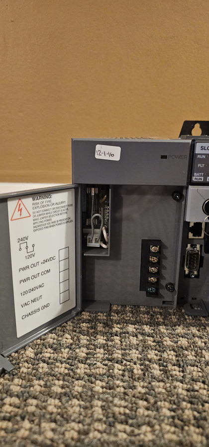 Allen-Bradley Power Supply 1746-A7 SLC-500 Slot Rack Chass +Modules Cards , photo 9 of 17