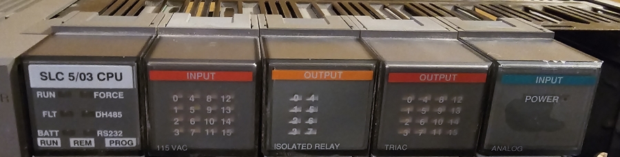 Allen-Bradley Power Supply 1746-A7 SLC-500 Slot Rack Chass +Modules Cards , photo 11 of 17