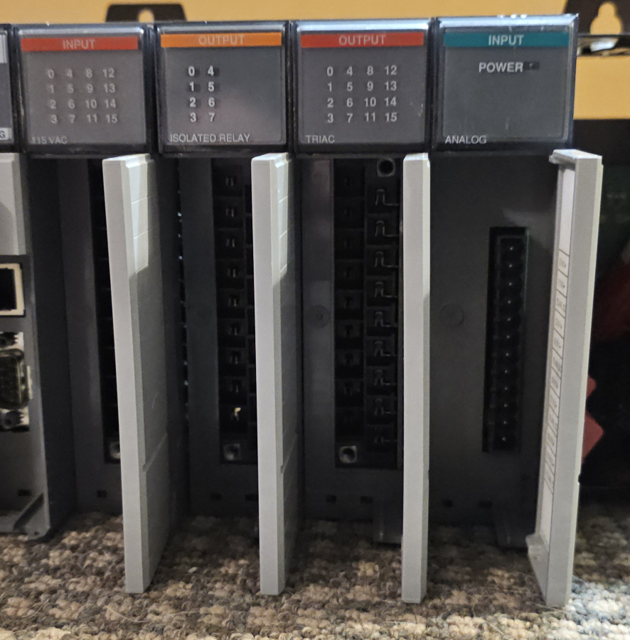 Allen-Bradley Power Supply 1746-A7 SLC-500 Slot Rack Chass +Modules Cards , photo 17 of 17