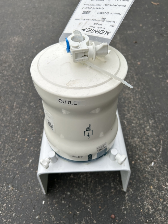 CIMmultus QA-800 mL cGMP Packed Monolith Column 2 uL Port-Size AT132 921.5113-2, photo 6 of 8
