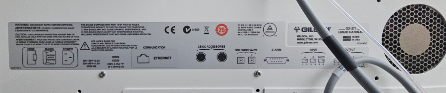 Gilson PREP HPLC System, Incl. GX-271 Liquid Handler w Direct Injection Module; GX Prep Solvent System; 322 Pump; 159 UV-Vis; 506C System Interface; SNs: 261D9/H018/E9J028, photo 8 of 29