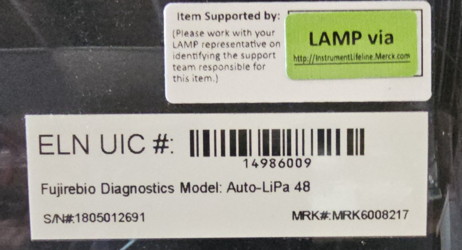 Fujirebio Auto-LiPA 48 INNO-LiPA INNO-LIA Strip Assay Hybridization Analyzer Automated laboratory workstation; SN:1805012691, photo 6 of 25