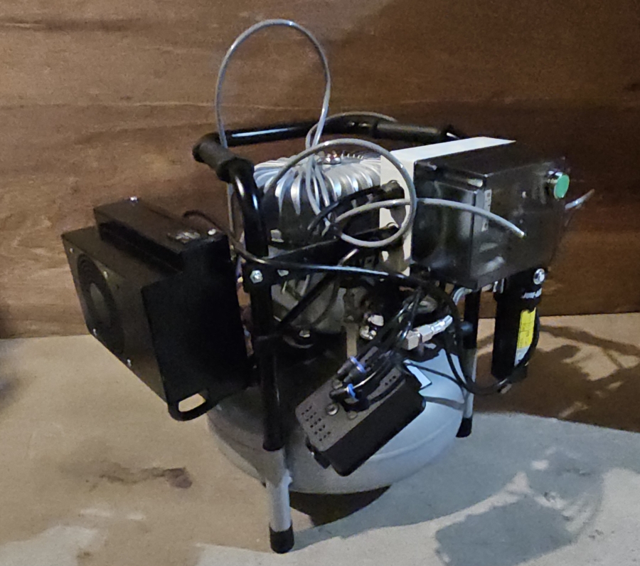 Jun-Air 6 Silent Compressor Oil Lubricated Clean Air 120 PSI Compact Unit , photo 4 of 13