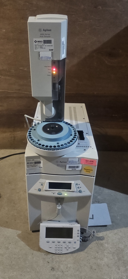 Agilent 6850 Gas Chromatograph w/ G2880A Autosampler, FID, Amine Column, Gameboy controller, photo 14 of 44