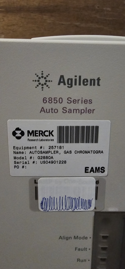 Agilent 6850 Gas Chromatograph w/ G2880A Autosampler, FID, Amine Column, Gameboy controller, photo 18 of 44