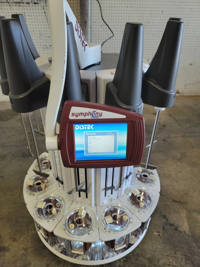 Distek Symphony 7100 Dissolution System; SN:7101603, photo 2 of 11