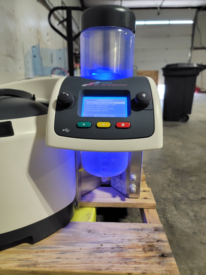 Genevac SP Scientific RKS2-12060-SNW Rocket Synergy 2 Evaporator w/Julabo FL601 Chiller; SN:RK1113, photo 3 of 41