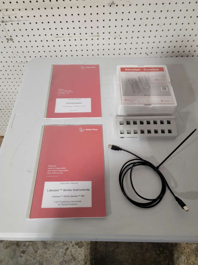 Anton Paar 155761 Litesizer 500 Particle Analyzer w/658nm Laser; SN:82384548, photo 12 of 16