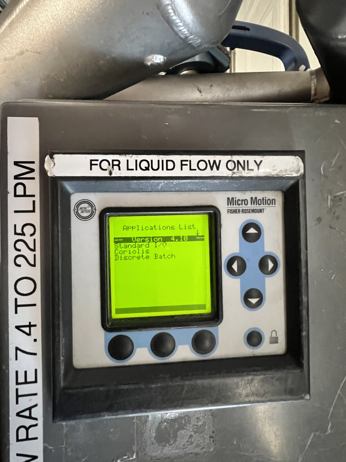 CMF100M339NU Micro Motion Flow Transmitter; SN:2145096/360892, photo 5 of 20